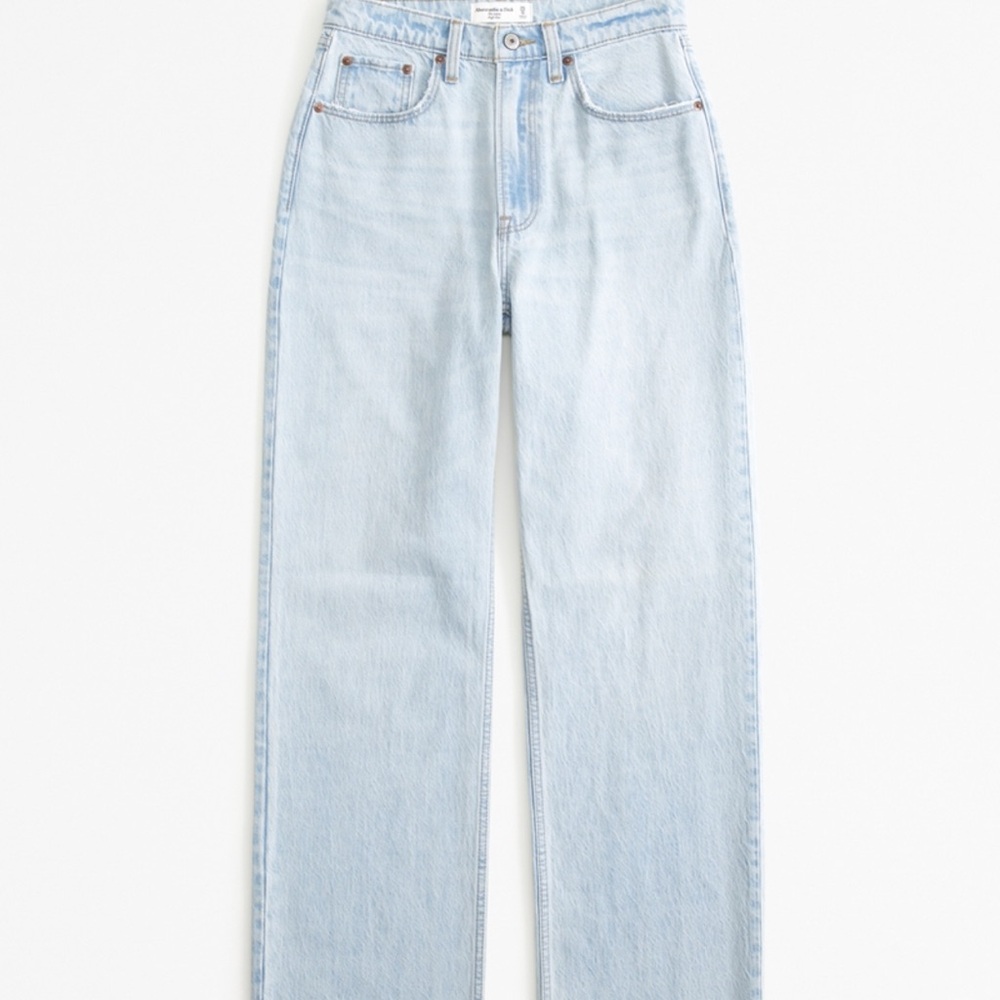 Abercrombie Curve Love High Rise Loose Jean
